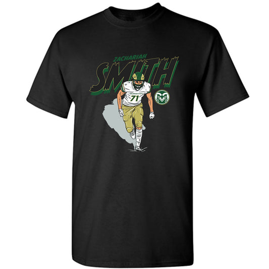 Colorado State - NCAA Football : Zachariah Smith - T-Shirt-0