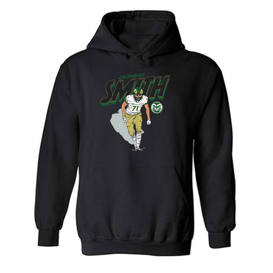 Colorado State - NCAA Football : Zachariah Smith - Hooded Sweatshirt-0