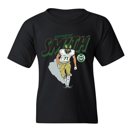 Colorado State - NCAA Football : Zachariah Smith - Youth T-Shirt-0