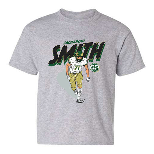 Colorado State - NCAA Football : Zachariah Smith - Youth T-Shirt-0
