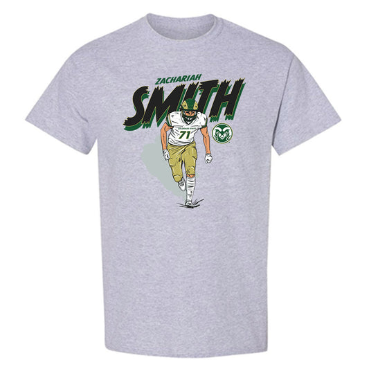 Colorado State - NCAA Football : Zachariah Smith - T-Shirt-0