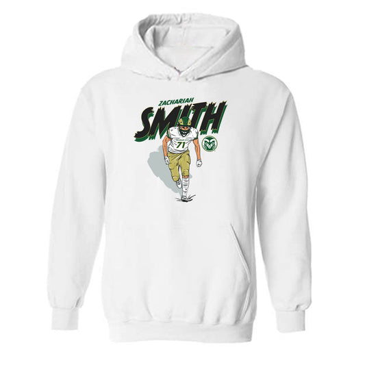Colorado State - NCAA Football : Zachariah Smith - Hooded Sweatshirt-0