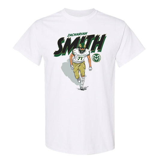 Colorado State - NCAA Football : Zachariah Smith - T-Shirt-0