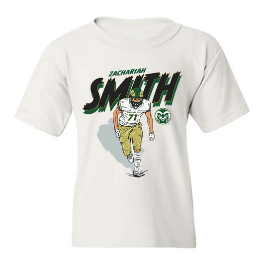 Colorado State - NCAA Football : Zachariah Smith - Youth T-Shirt-0