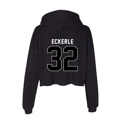 Utah - NCAA Baseball : Blake Eckerle - Women's Crop Fleece Hoodie-1