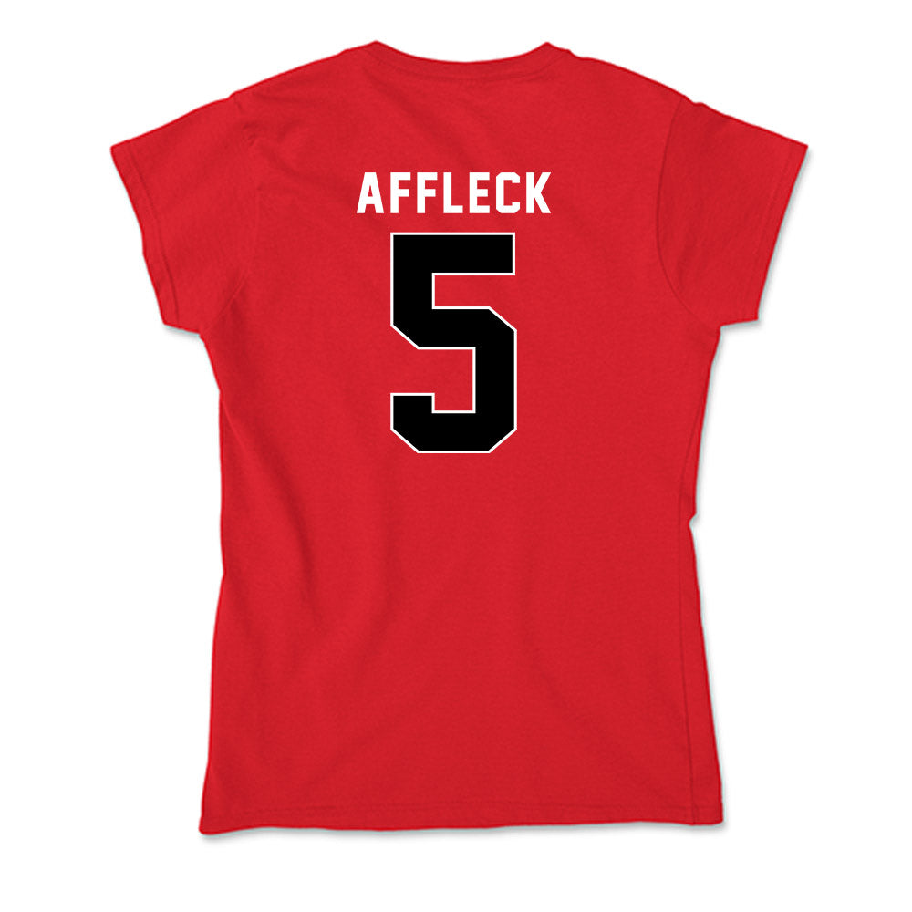 Utah - NCAA Women's Soccer : Abby Affleck - Soft Style Women’s T-Shirt-1