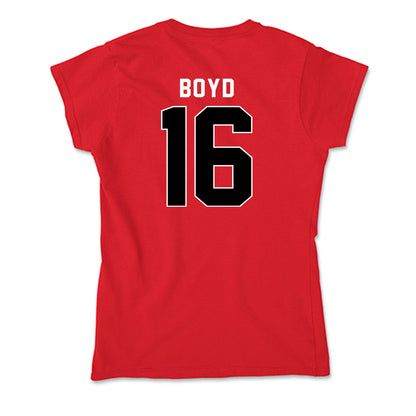 Utah - NCAA Football : Morley Boyd - Soft Style Women’s T-Shirt-1