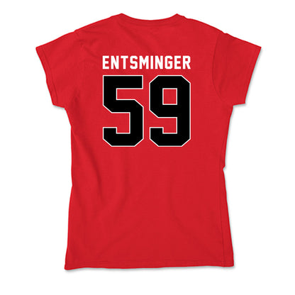 Utah - NCAA Football : Devin Entsminger - Soft Style Women’s T-Shirt-1