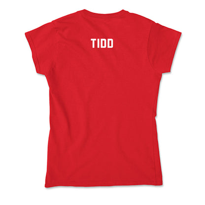 Utah - NCAA Men's Golf : Sam Tidd - Soft Style Women’s T-Shirt-1