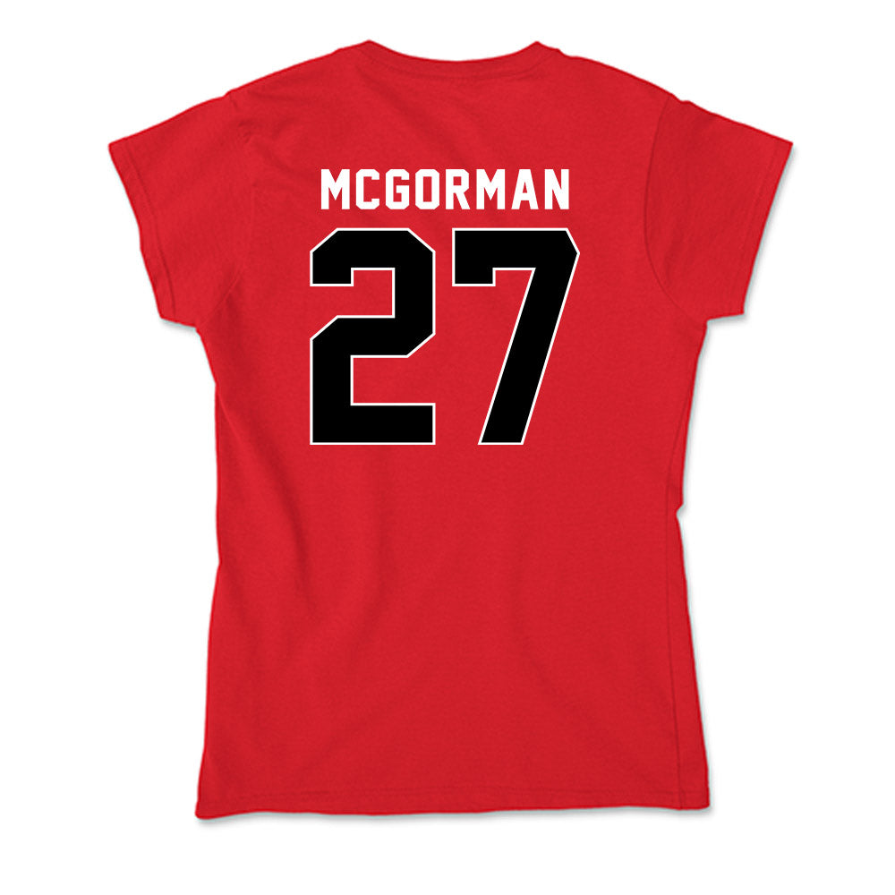 Utah - NCAA Baseball : Anson Mcgorman - Soft Style Women’s T-Shirt-1