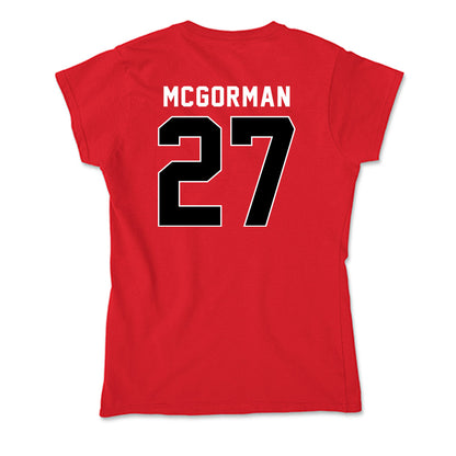 Utah - NCAA Baseball : Anson Mcgorman - Soft Style Women’s T-Shirt-1