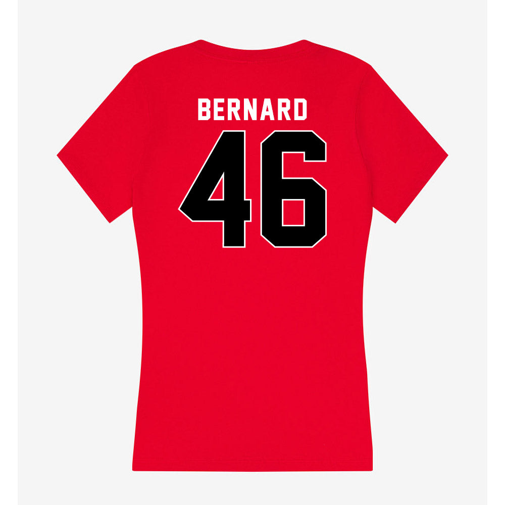Utah - NCAA Football : Mauka Bernard - Women's V-Neck T-Shirt-1