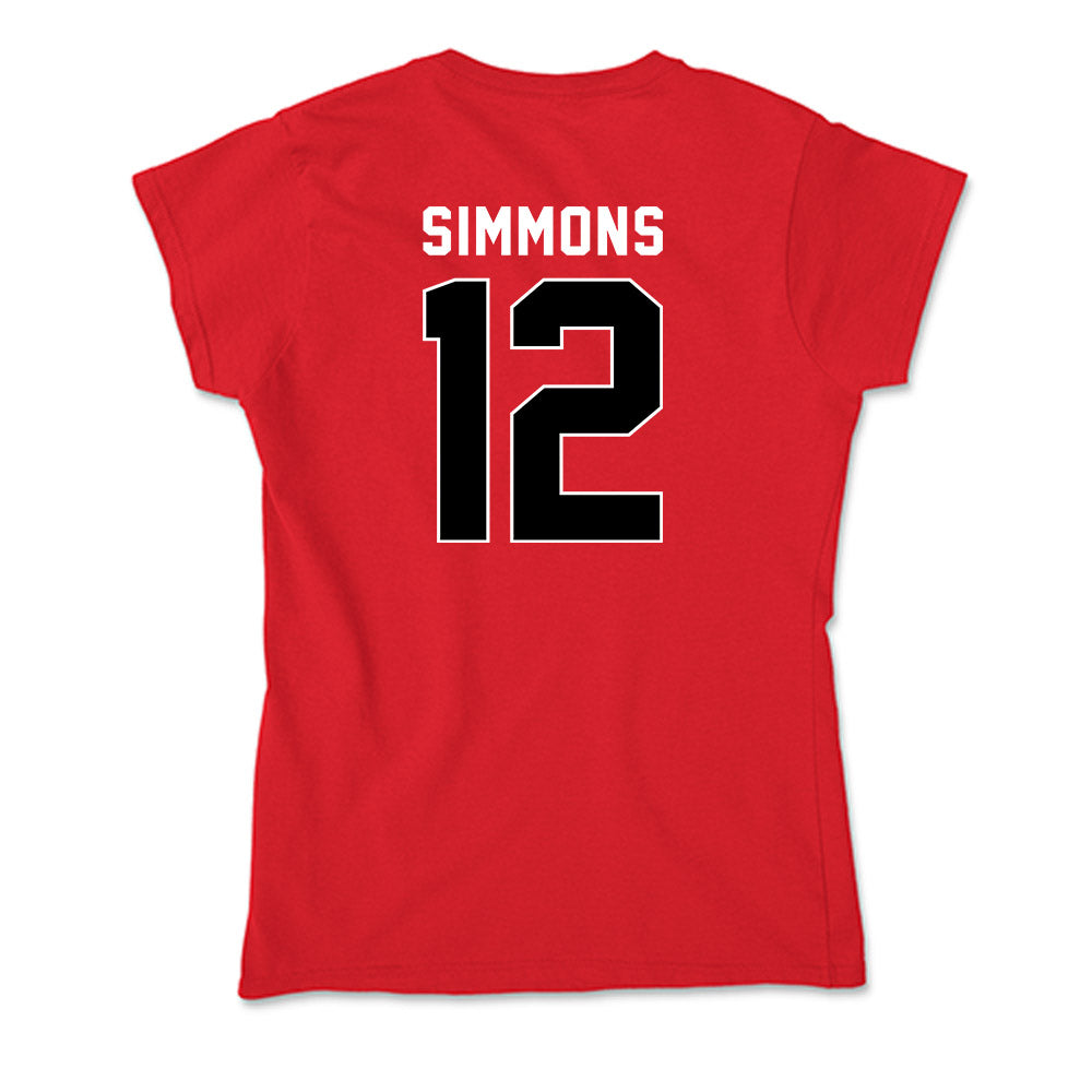 Utah - NCAA Football : Larry Simmons - Soft Style Women’s T-Shirt-1