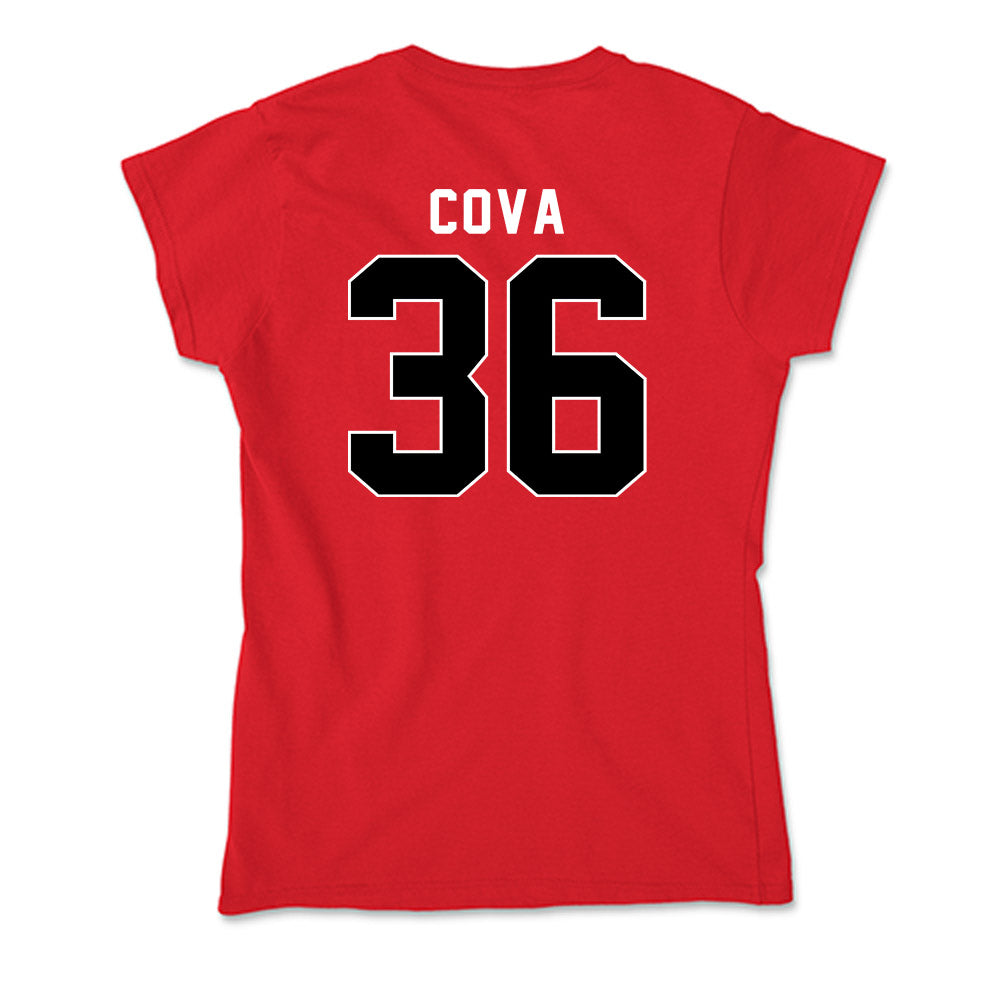 Utah - NCAA Baseball : Sammy Cova - Soft Style Women’s T-Shirt-1