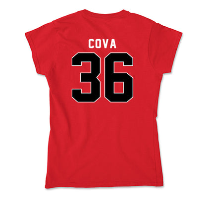 Utah - NCAA Baseball : Sammy Cova - Soft Style Women’s T-Shirt-1