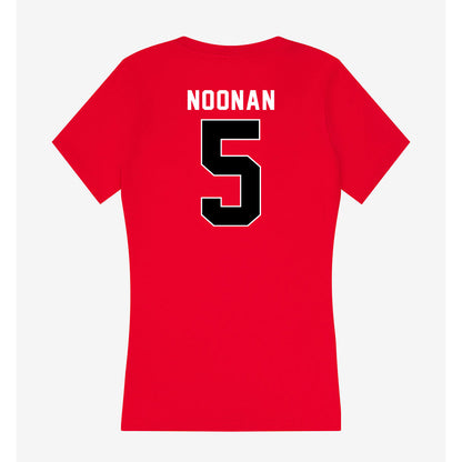 Utah - NCAA Baseball : Nevan Noonan - Women's V-Neck T-Shirt-1