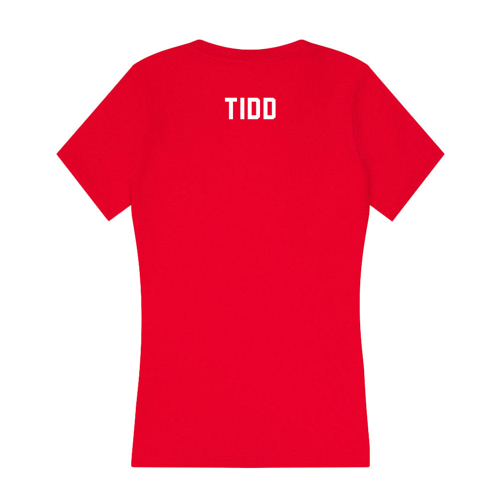 Utah - NCAA Men's Golf : Sam Tidd - Women's V-Neck T-Shirt-1