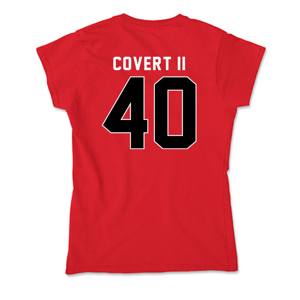 Utah - NCAA Baseball : Chance Covert II - Soft Style Women’s T-Shirt-1