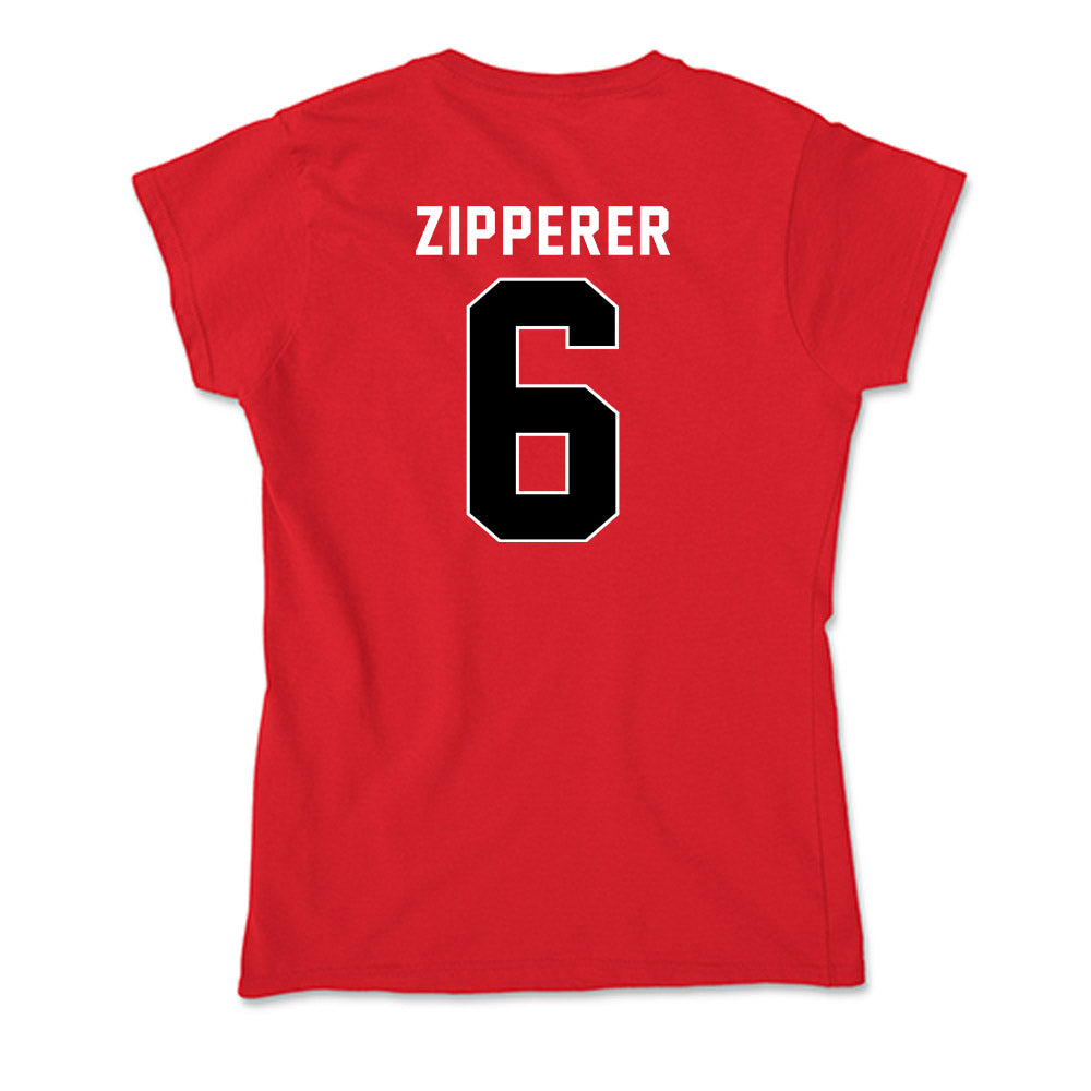 Utah - NCAA Football : Daidren Zipperer - Soft Style Women’s T-Shirt-1