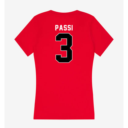 Utah - NCAA Softball : Shonty Passi - Women's V-Neck T-Shirt-1