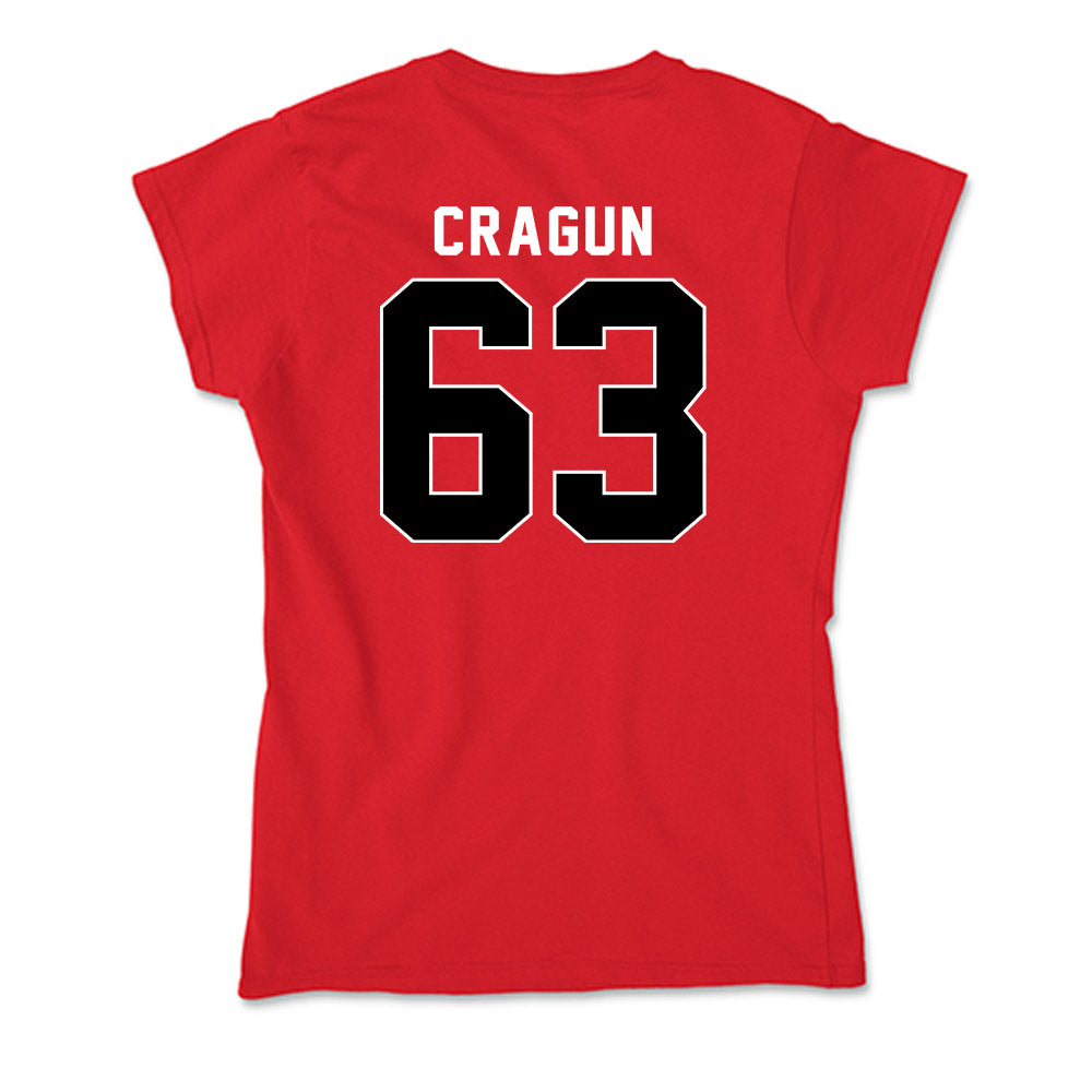Utah - NCAA Football : Tanner Cragun - Soft Style Women’s T-Shirt-1