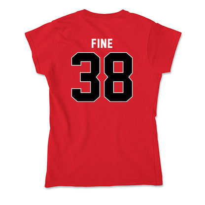 Utah - NCAA Baseball : Dillon Fine - Soft Style Women’s T-Shirt-1