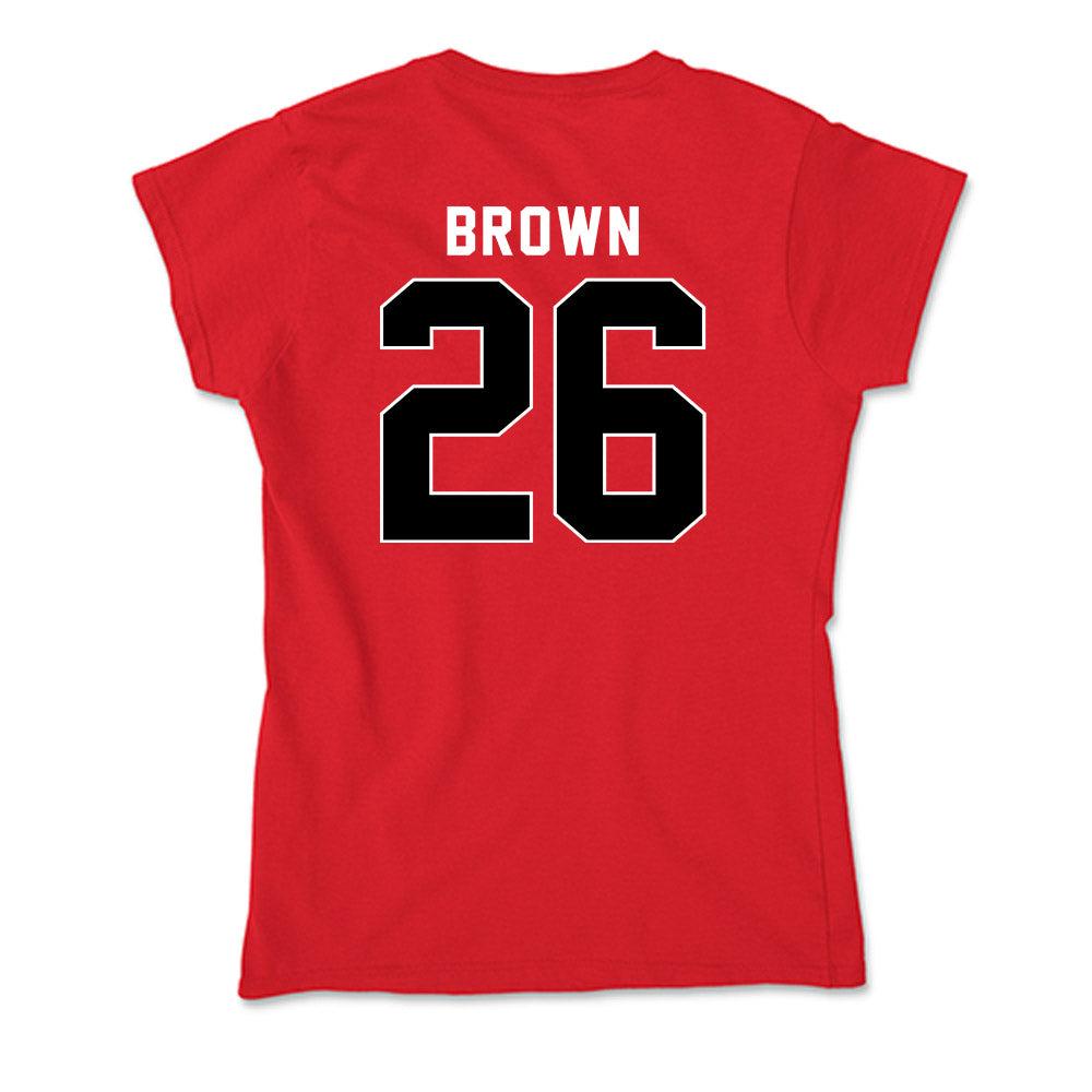 Utah - NCAA Football : Nicholas "Nick" Brown - Soft Style Women’s T-Shirt-1