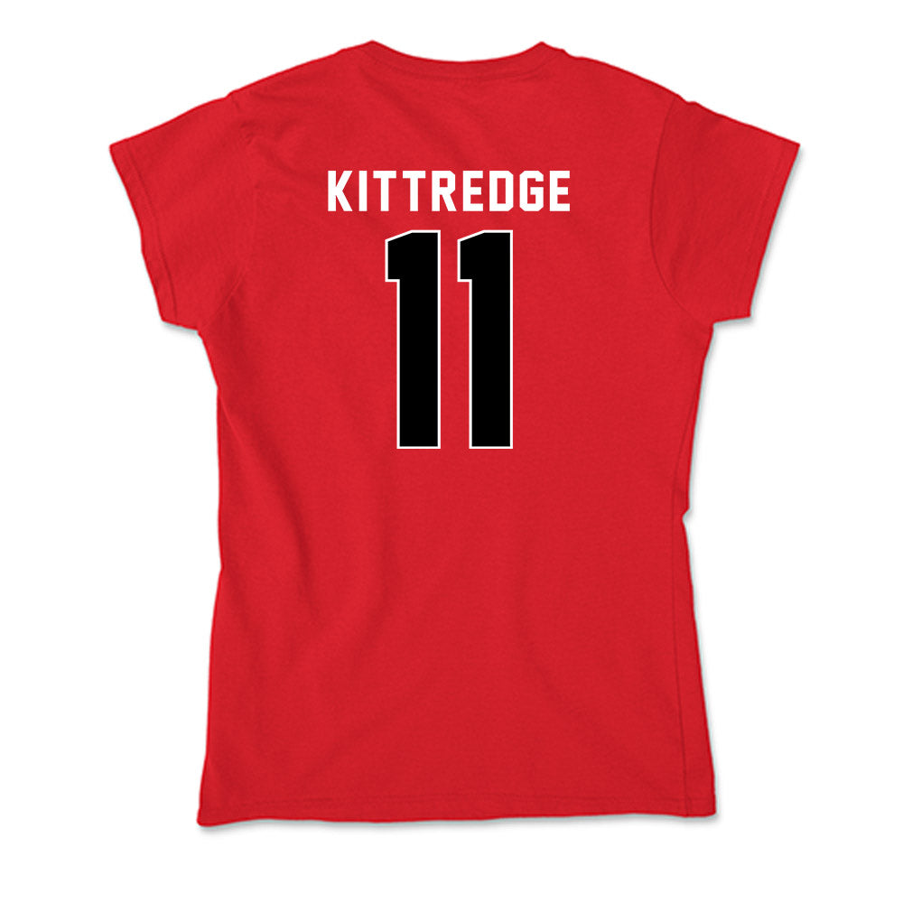 Utah - NCAA Baseball : Ryan Kittredge - Soft Style Women’s T-Shirt-1