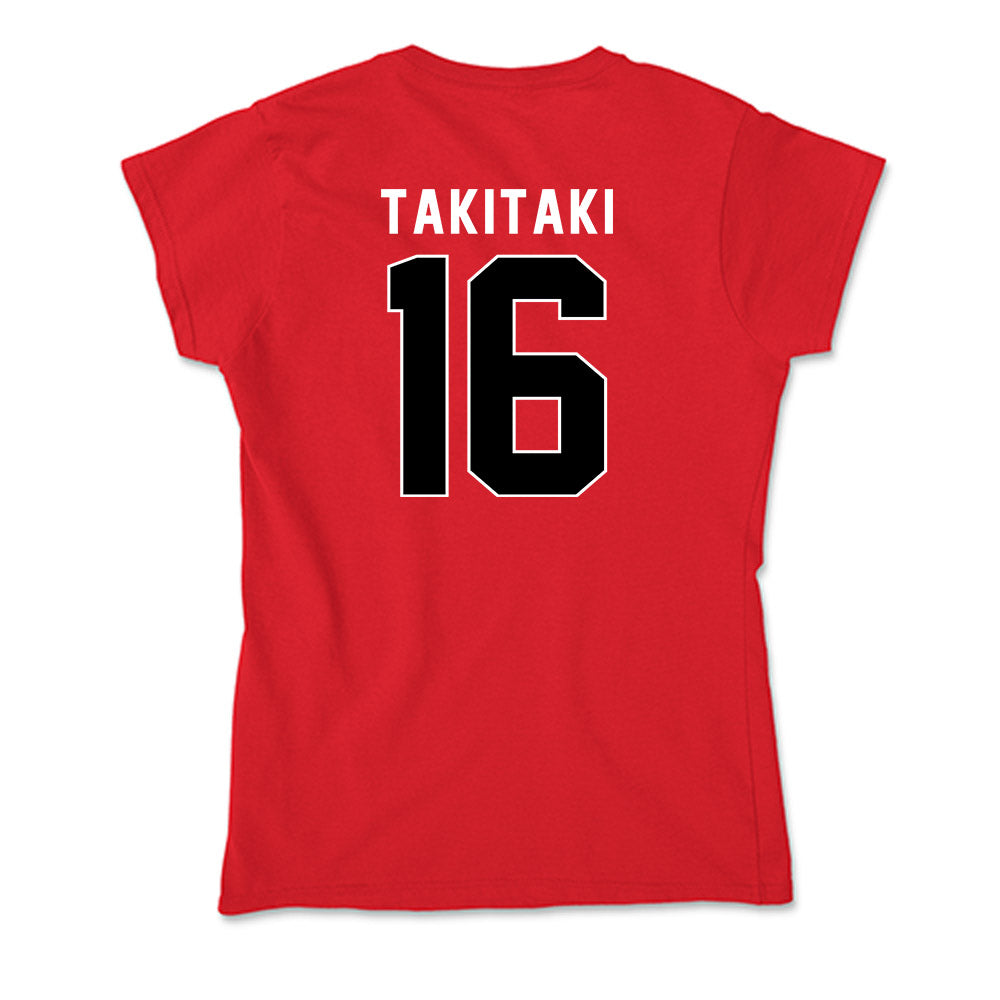 Utah - NCAA Football : Penisimani Takitaki - Soft Style Women’s T-Shirt-1