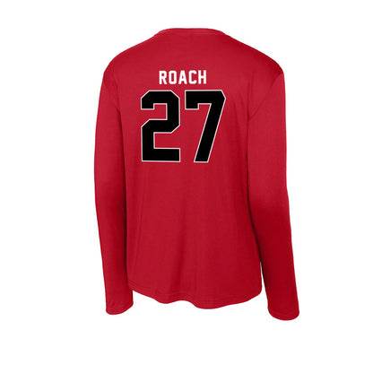 Utah - NCAA Men's Lacrosse : Bryce Roach - Activewear Long Sleeve T-Shirt-1
