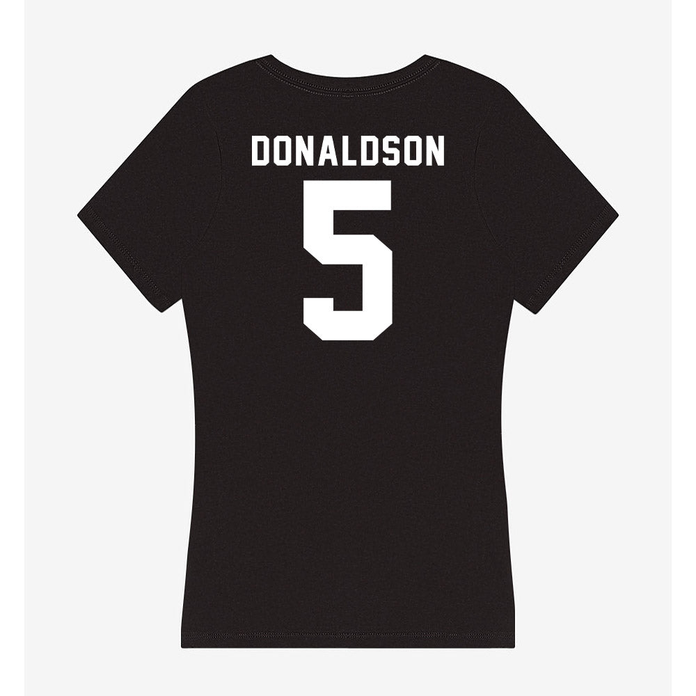 Georgia - NCAA Softball : Natalie Donaldson - Women's V-Neck T-Shirt-1