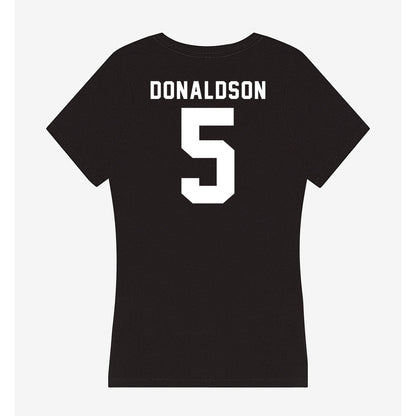 Georgia - NCAA Softball : Natalie Donaldson - Women's V-Neck T-Shirt-1