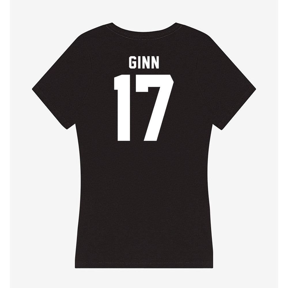 Georgia - NCAA Football : Colter Ginn - Women's V-Neck T-Shirt-1