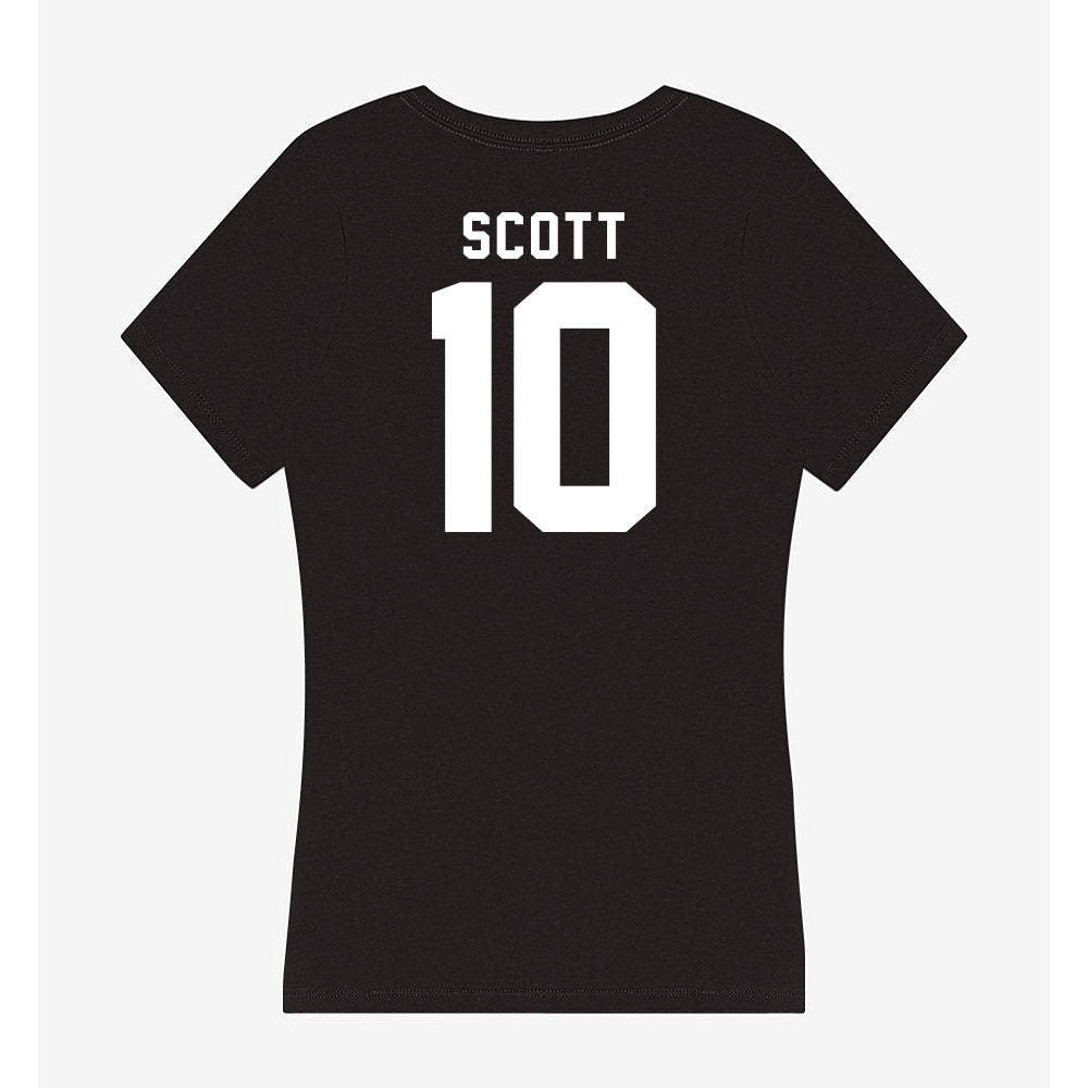 Georgia - NCAA Baseball : Matt Scott - Women's V-Neck T-Shirt-1