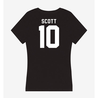 Georgia - NCAA Baseball : Matt Scott - Women's V-Neck T-Shirt-1