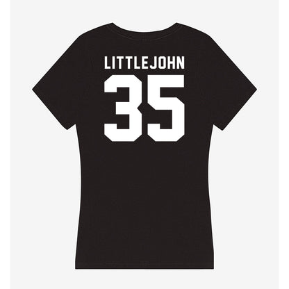 Georgia - NCAA Football : Elijah Littlejohn - Women's V-Neck T-Shirt-1