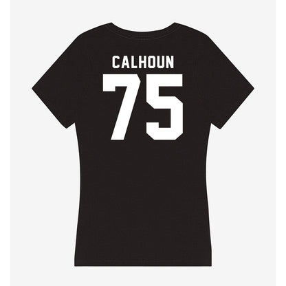 Georgia - NCAA Football : Daniel Calhoun - Women's V-Neck T-Shirt-1