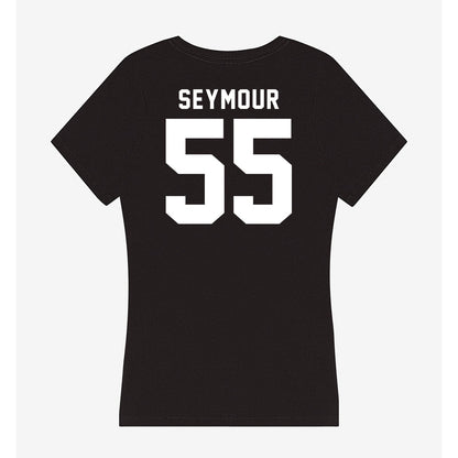 Georgia - NCAA Football : London Seymour - Women's V-Neck T-Shirt-1