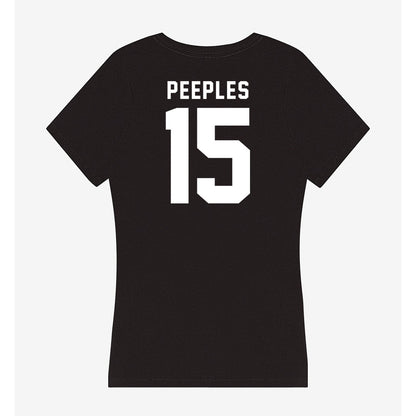 Georgia - NCAA Baseball : Ty Peeples - Women's V-Neck T-Shirt-1