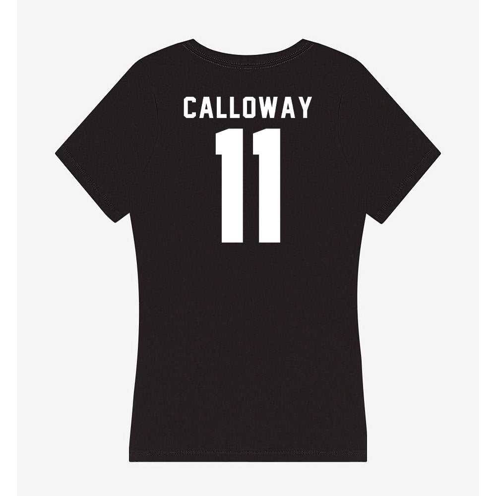 Georgia - NCAA Baseball : Bryce Calloway - Women's V-Neck T-Shirt-1