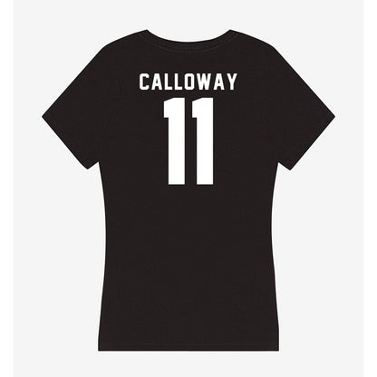 Georgia - NCAA Baseball : Bryce Calloway - Women's V-Neck T-Shirt-1