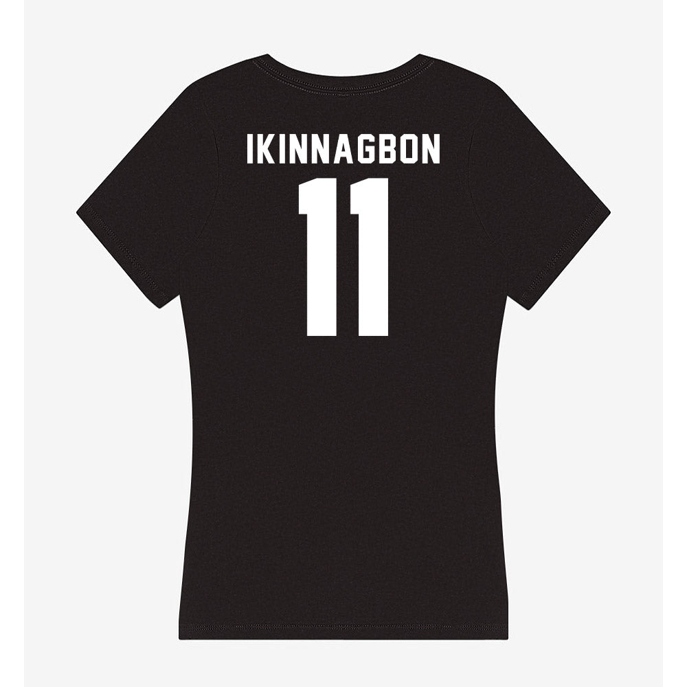 Georgia - NCAA Football : Darren Ikinnagbon - Women's V-Neck T-Shirt-1