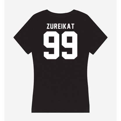 Georgia - NCAA Football : Harran Zureikat - Women's V-Neck T-Shirt-1