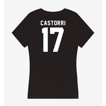 Georgia - NCAA Softball : Emma Castorri - Women's V-Neck T-Shirt-1
