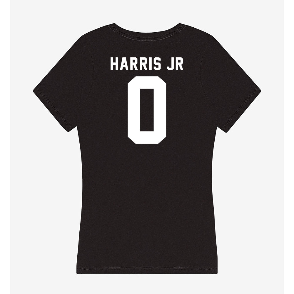 Georgia - NCAA Football : Gabe Harris Jr. - Women's V-Neck T-Shirt-1
