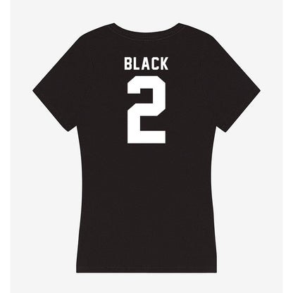Georgia - NCAA Baseball : Ryan Black - Women's V-Neck T-Shirt-1