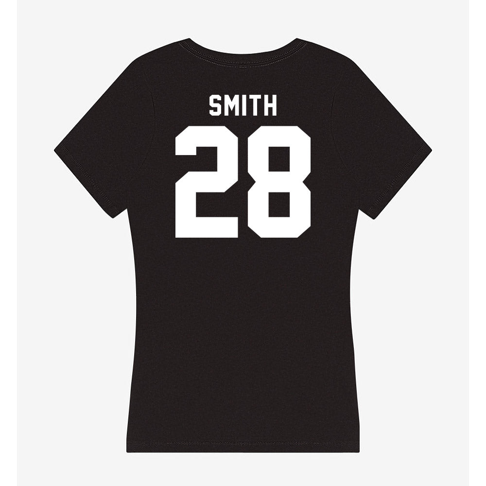 Georgia - NCAA Football : Jordan Smith - Women's V-Neck T-Shirt-1