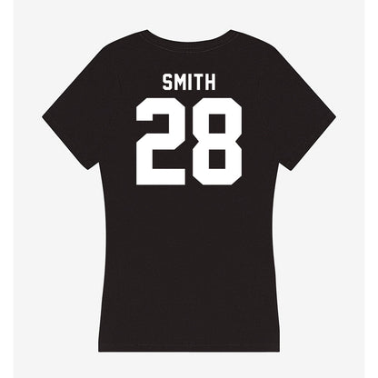 Georgia - NCAA Football : Jordan Smith - Women's V-Neck T-Shirt-1