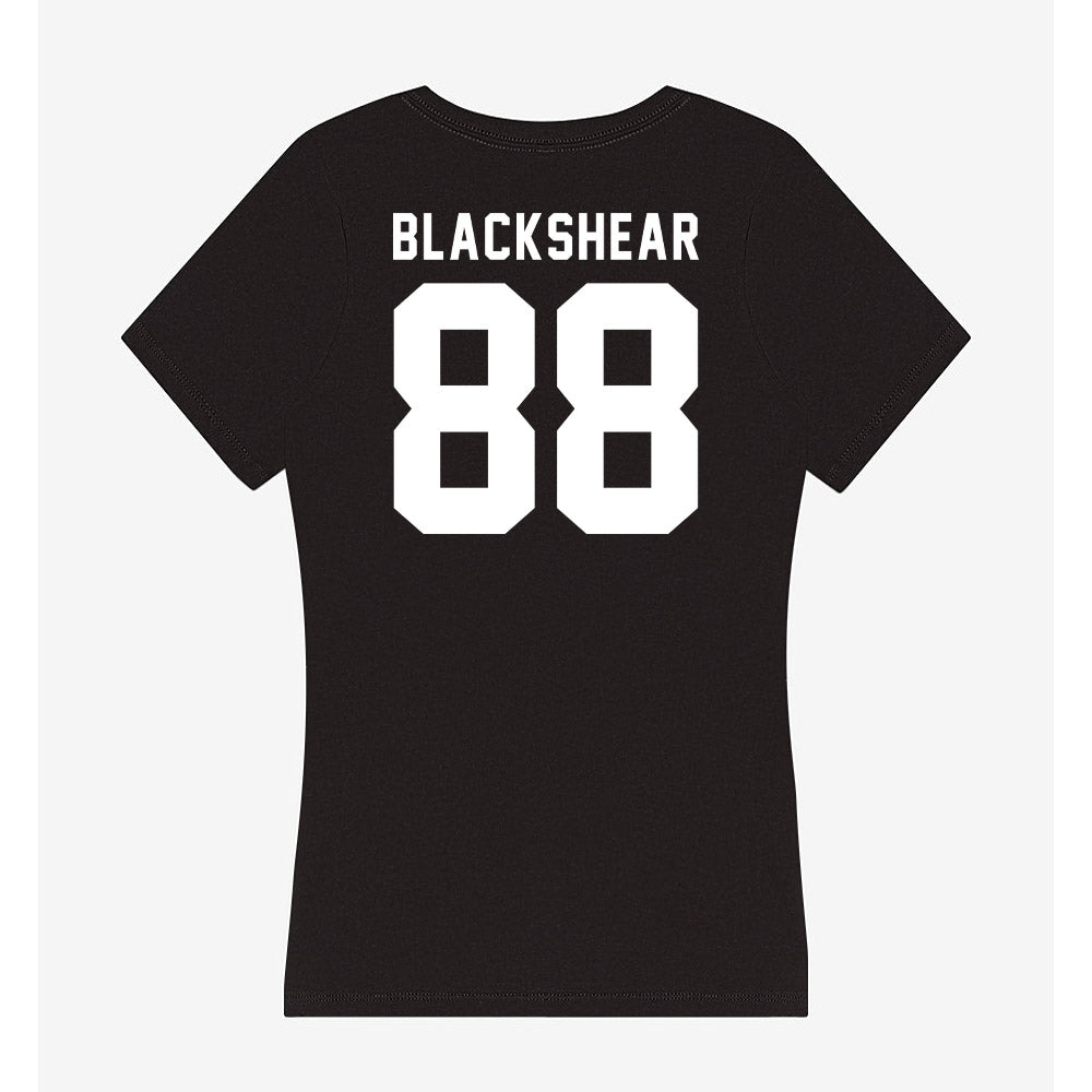 Georgia - NCAA Football : Thomas Blackshear - Women's V-Neck T-Shirt-1