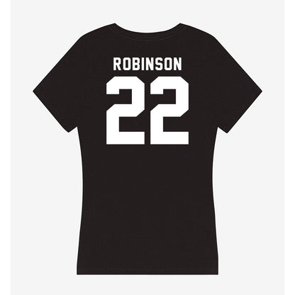 Georgia - NCAA Football : Todd Robinson - Women's V-Neck T-Shirt-1
